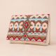 Boho Mirage Embroidered Clutch with Chain Strap