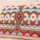 Boho Mirage Embroidered Clutch with Chain Strap
