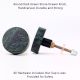 Round Dark Green Stone Drawer Knob