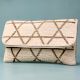 Geometric Grace Hand-Beaded Clutch with Elegant Chain Strap