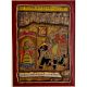 Wedding Procession Phad Painting Raw Colour on Cloth Traditional Rajasthani Art