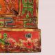 Handmade Wooden Box with Dual Deity Paintings | Antique Hand-Painted Vintage Cabinet