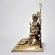 Fine Art Lord Ganesha Lakshmi and Saraswati Brass Figurine