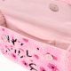 Handmade Pink Beaded Shoulder Bag with Floral Embroidery Stylish Women Purse