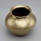 Traditional Brass Holy Water and Decor Pot