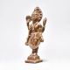 Antique Brass Standing Lord Vishnu Figure