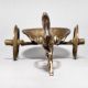 Antique Brass Horse-Drawn Chariot