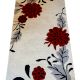 Modern Red Flower Wool Rug