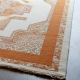 Handknotted Wool Area Ivory Rug