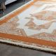 Handknotted Wool Area Ivory Rug