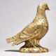 English Art Brass Pigeon Figurine