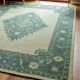 Handknotted Oushak Rug A Cream