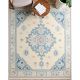 Elegant Handknotted Oushak Wool Rug