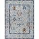 Geometric Handknotted Wool Rug