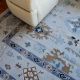 Geometric Handknotted Wool Rug
