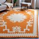 Hand Knotted Southwestern Wool Rug