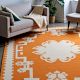 Hand Knotted Southwestern Wool Rug