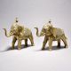Tribal Art Elephant Pair with Jali Work