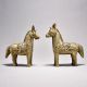 Tribal Art Horse Pair with Jali Work