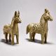 Tribal Art Horse Pair with Jali Work