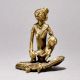 Exquisite Tribal Woman with Child Statue