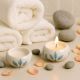 Handmade Modern Tea Light Holder Made of Ceramic in Set of 4