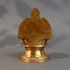 Vintage Brass South Indian Cross Design Pooja Diya