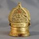 Indian Vintage Brass Handmade South Indian Temple Pooja Diya