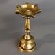 Vintage Brass Seven Jyot Oil Lamp Stand for Pooja Room