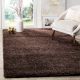 Modern Brown Shaggy Hall Carpet