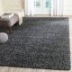 Elegant grey Shaggy Living Carpet