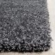 Elegant grey Shaggy Living Carpet