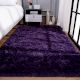 Soft Purple Textured Hall Rug