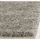 Bold Grey Plush Living Rug