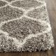 Classic Grey Shaggy Hall Rug
