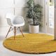 Modern yellow Shaggy Bedroom Rug
