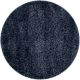 Soft Navy Blue Shaggy Hall Rug
