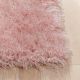 Luxury Pink Shaggy Hall Rug