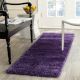 Modern Purple Geometric Rug