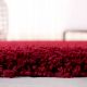 Bold Red Handwoven Hall Rug