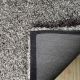 Modern grey Shaggy Hall Rug