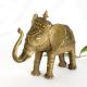 Ornate Brass Elephant Statue for Home Decoration