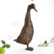 Decorative Brass Goose Statue for Collection