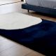 Handtufted Navy Minimalist Rug