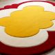 Handtufted Sunshine Blossom Round Rug