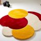 Handtufted Sunset Trio Circle Rug