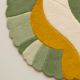 Handtufted Verdant Swirl Petal Rug
