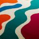 Handtufted Playful Waves Color Rug