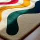 Handtufted Retro Wave Pastel Rug
