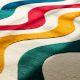 Handtufted Retro Wave Pastel Rug